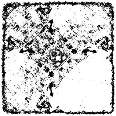 siyah ve beyaz soyut grunge arkaplan monokrom çizimi