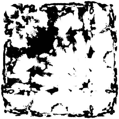 siyah ve beyaz soyut grunge arkaplan monokrom çizimi