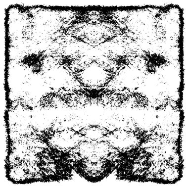 siyah ve beyaz soyut grunge arkaplan monokrom çizimi