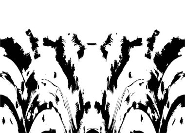 siyah ve beyaz soyut grunge arkaplan monokrom çizimi