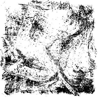 siyah ve beyaz soyut grunge arkaplan monokrom çizimi