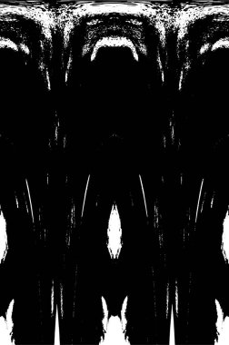 siyah ve beyaz soyut grunge arkaplan monokrom çizimi