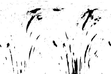 siyah ve beyaz soyut grunge arkaplan monokrom çizimi