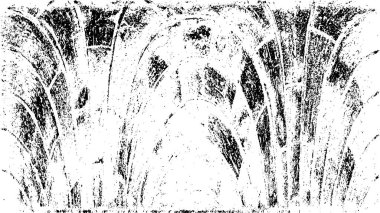 siyah ve beyaz soyut grunge arkaplan monokrom çizimi