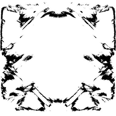 siyah ve beyaz soyut grunge arkaplan monokrom çizimi