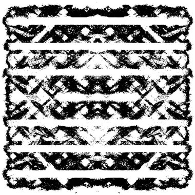 siyah ve beyaz soyut grunge arkaplan monokrom çizimi