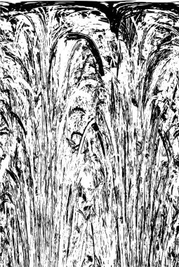 siyah ve beyaz soyut grunge arkaplan monokrom çizimi