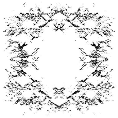 siyah ve beyaz soyut grunge arkaplan monokrom çizimi