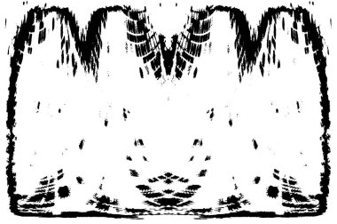 siyah ve beyaz soyut grunge arkaplan monokrom çizimi