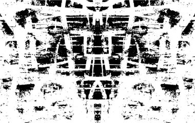 siyah ve beyaz soyut grunge arkaplan monokrom çizimi