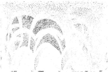 siyah ve beyaz soyut grunge arkaplan monokrom çizimi