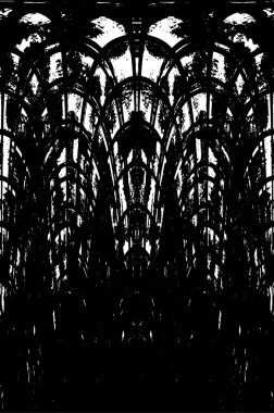 siyah ve beyaz soyut grunge arkaplan monokrom çizimi