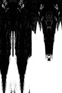 siyah ve beyaz soyut grunge arkaplan monokrom çizimi