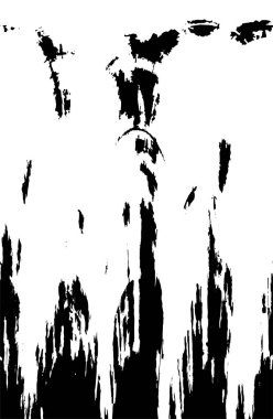 siyah ve beyaz soyut grunge arkaplan monokrom çizimi