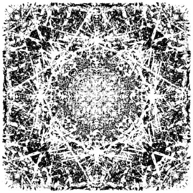 siyah ve beyaz soyut grunge arkaplan monokrom çizimi