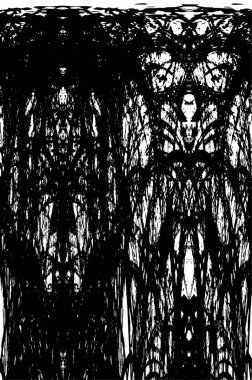 siyah ve beyaz soyut grunge arkaplan monokrom çizimi