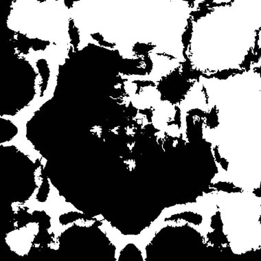 siyah ve beyaz soyut grunge arkaplan monokrom çizimi