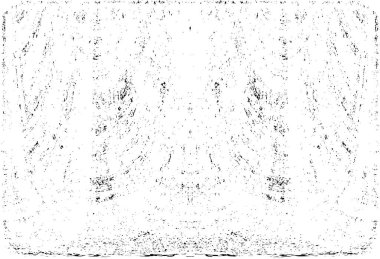 Grunge dikey olarak simetrik siyah beyaz doku. Tek renkli yıpranmış kaplama deseni. 