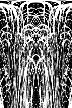 Kusursuz soyut siyah beyaz desen