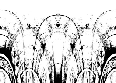 soyut antika desenli retro desenli