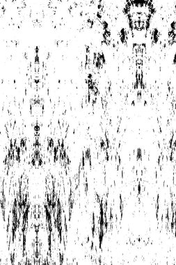 Bir duvarın siyah beyaz grunge dokusu 