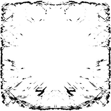 Bir duvarın siyah beyaz grunge dokusu 