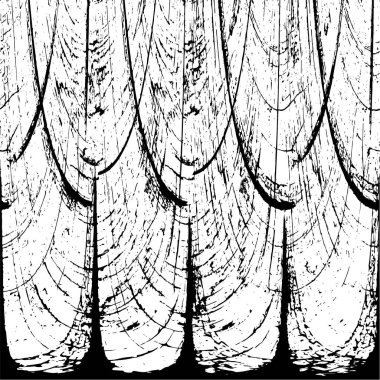 Bir duvarın siyah beyaz grunge dokusu 