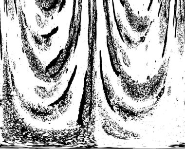 Bir duvarın siyah beyaz grunge dokusu 