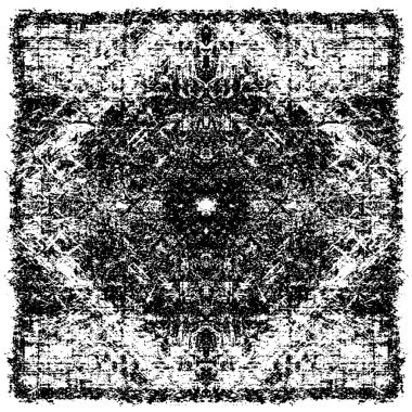 Bir duvarın siyah beyaz grunge dokusu 