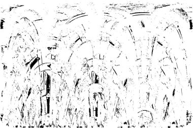 Bir duvarın siyah beyaz grunge dokusu 