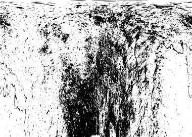 Bir duvarın siyah beyaz grunge dokusu 