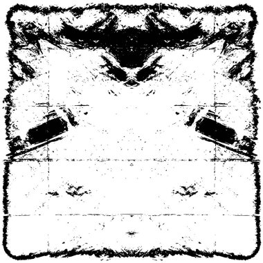 Bir duvarın siyah beyaz grunge dokusu 