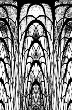 soyut antika desenli retro desenli