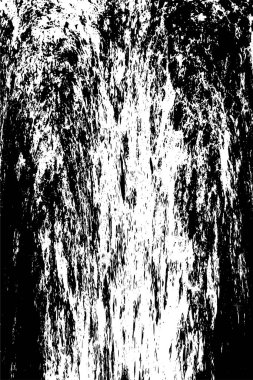 Bir duvarın siyah beyaz grunge dokusu 