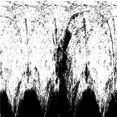 Bir duvarın siyah beyaz grunge dokusu 