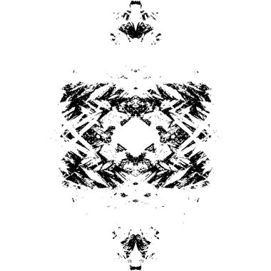 Bir duvarın siyah beyaz grunge dokusu 