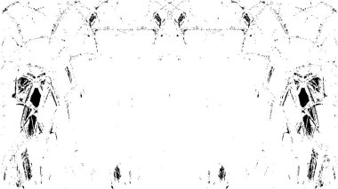 Bir duvarın siyah beyaz grunge dokusu 