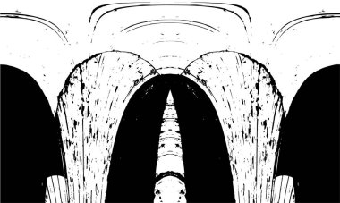 Eski grunge arkaplan vektör çizimi