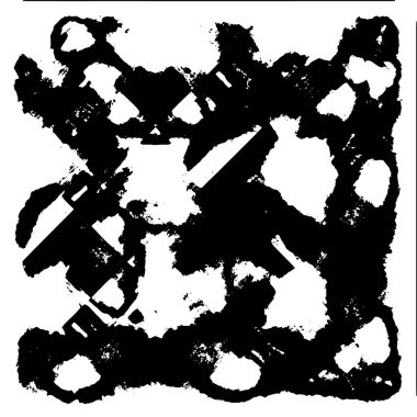 Bir duvarın siyah beyaz grunge dokusu 