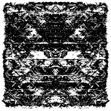 Bir duvarın siyah beyaz grunge dokusu 