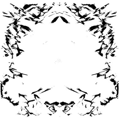 Bir duvarın siyah beyaz grunge dokusu 