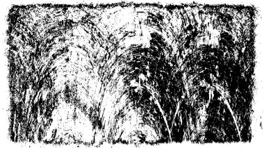 Bir duvarın siyah beyaz grunge dokusu 