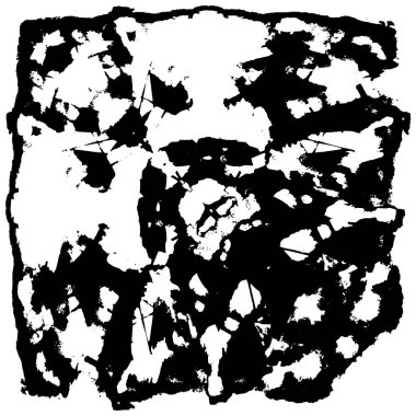 Bir duvarın siyah beyaz grunge dokusu 