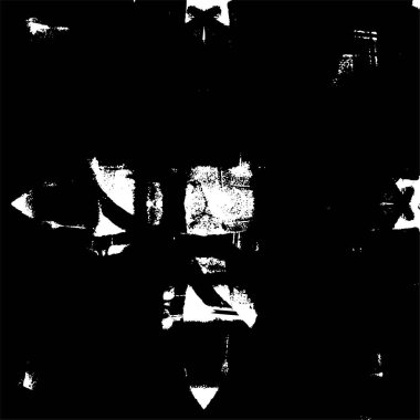 Bir duvarın siyah beyaz grunge dokusu 