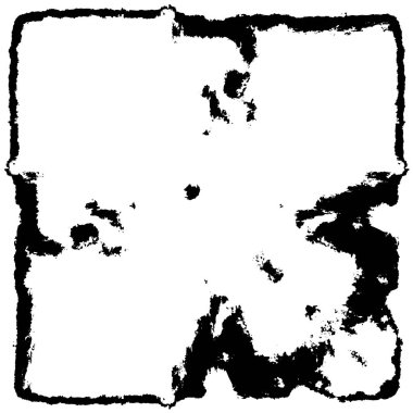 Bir duvarın siyah beyaz grunge dokusu 