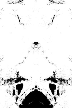 Bir duvarın siyah beyaz grunge dokusu 