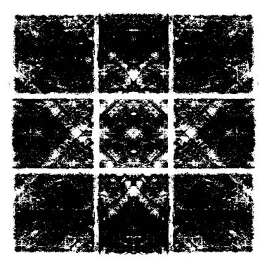 Bir duvarın siyah beyaz grunge dokusu 