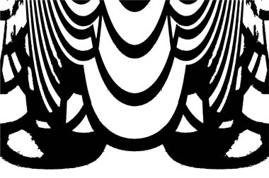 Bir duvarın siyah beyaz grunge dokusu 