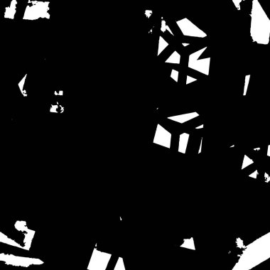 Bir duvarın siyah beyaz grunge dokusu 