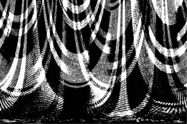 Bir duvarın siyah beyaz grunge dokusu 